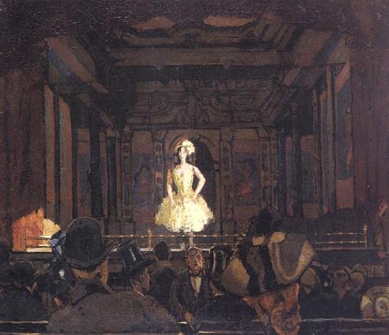 Walter Sickert Gatti's Hungerford Palace of Varieties:Second Turn of Katie Lawrence oil painting image